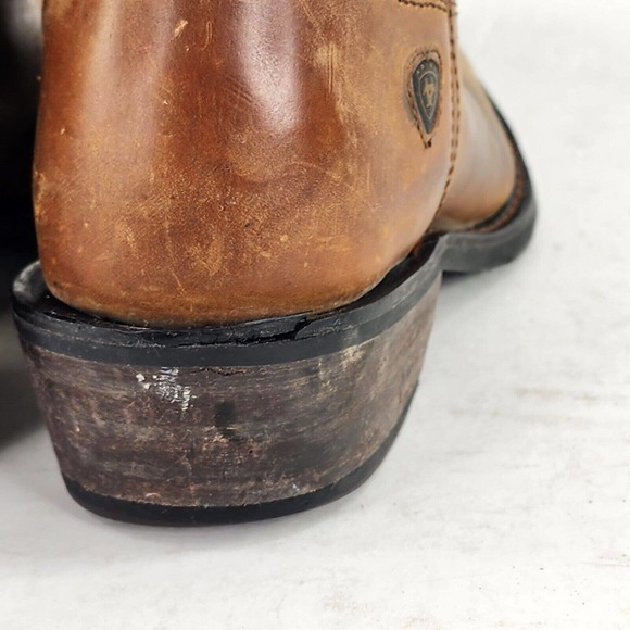 Ariat Men's Ironside 10005937 Cowboy boot US 12 D Brown Leather western boot - Picture 11 of 11